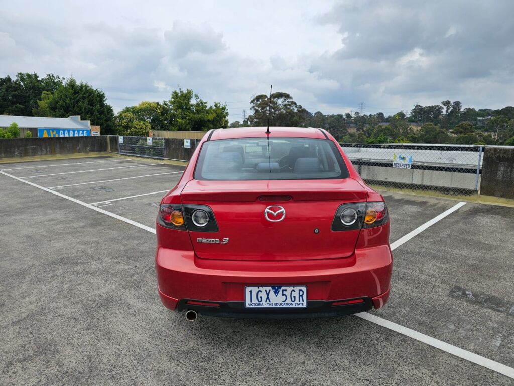 2006 Mazda 3 BK1032 SP23 Sedan 4dr Spts Auto 5sp 2.3i