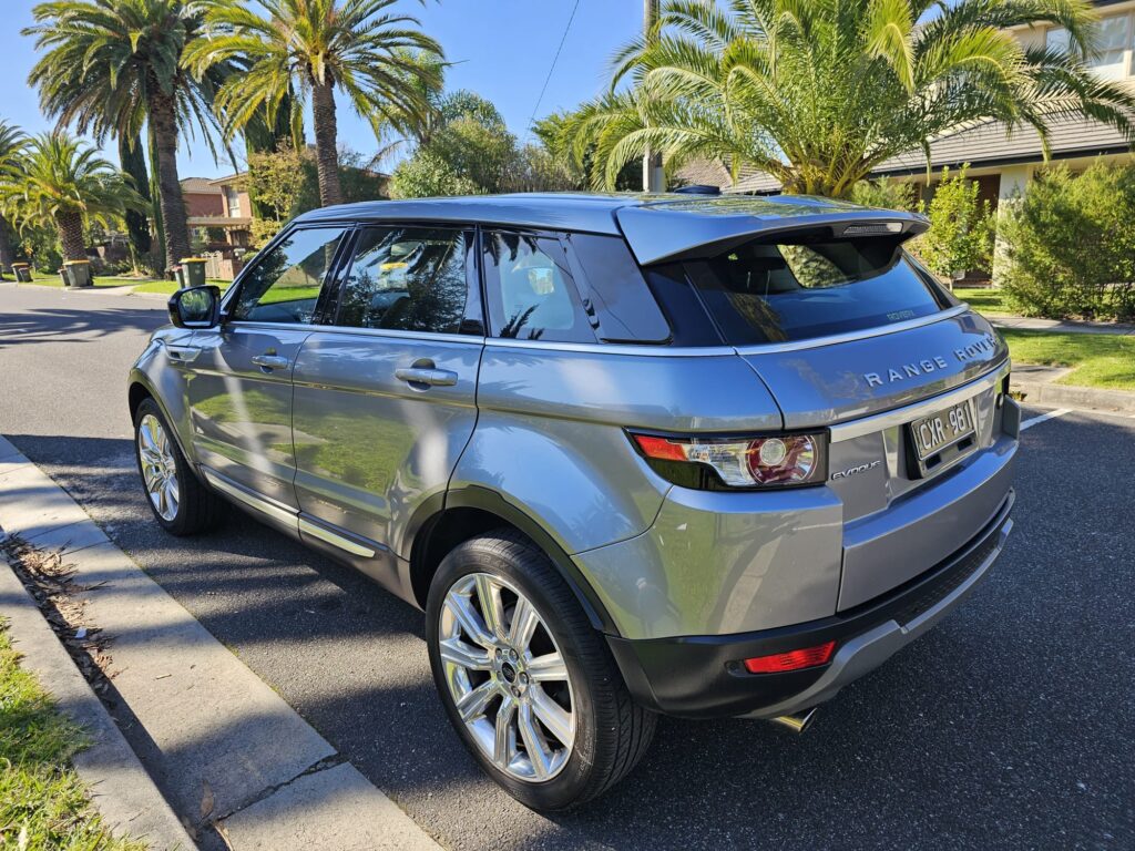 2013 Land Rover Range Rover Evoque L538 MY13 SD4 Dynamic Wagon 5dr CommandShift 6sp 4x4 540kg 2.2DT