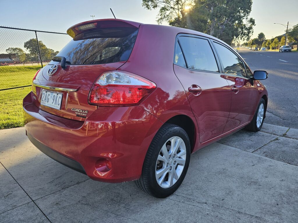 2012 Toyota Corolla ZRE152R MY11 Ascent Sport