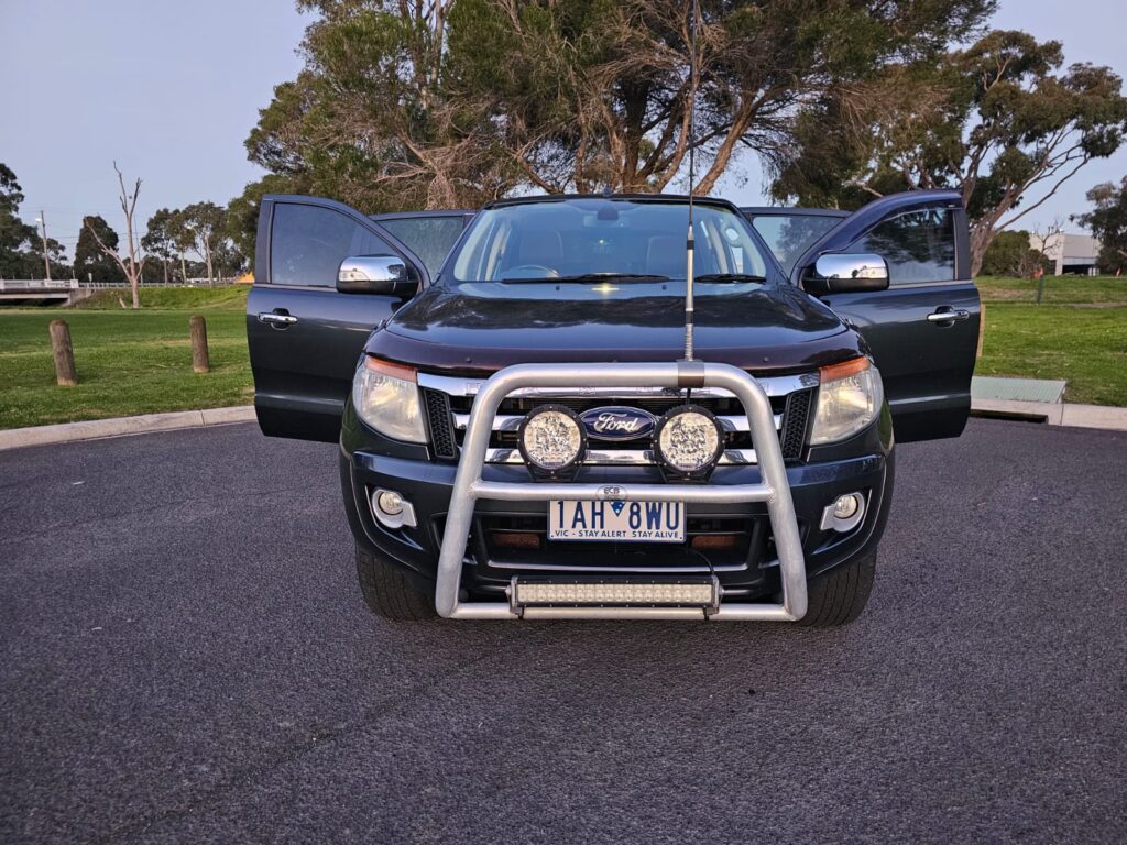 2013 Ford Ranger PX XLT Hi-Rider Utility Double Cab 4dr Man 6sp 4x2 1148kg 3.2DT