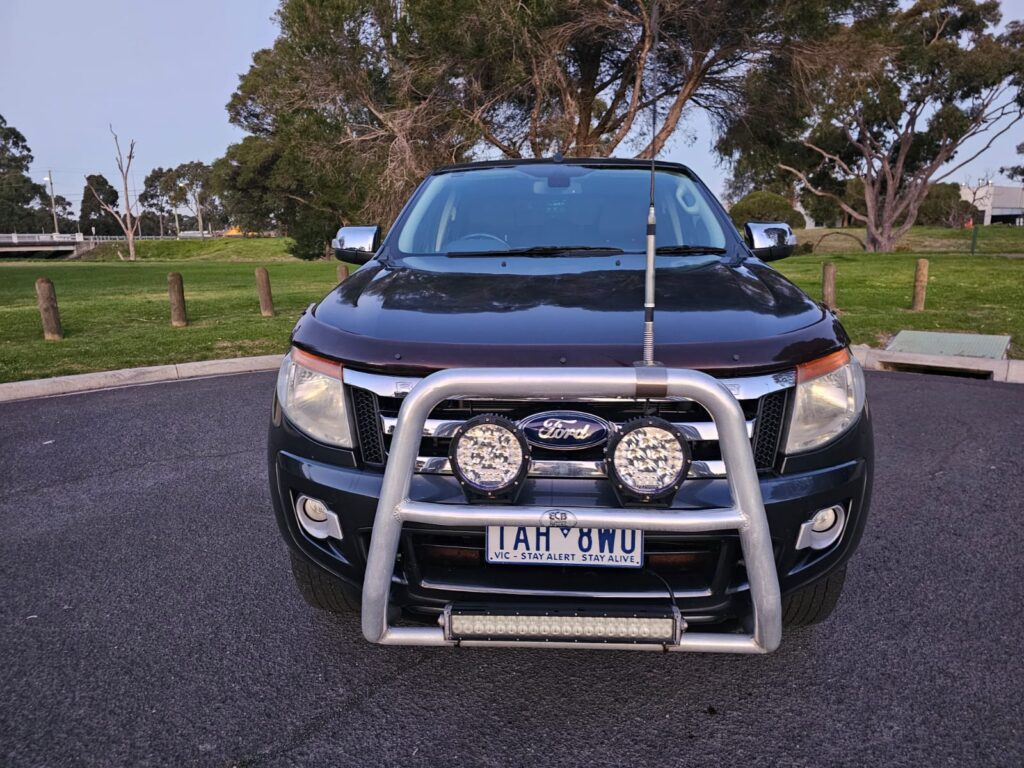 2013 Ford Ranger PX XLT Hi-Rider Utility Double Cab 4dr Man 6sp 4x2 1148kg 3.2DT