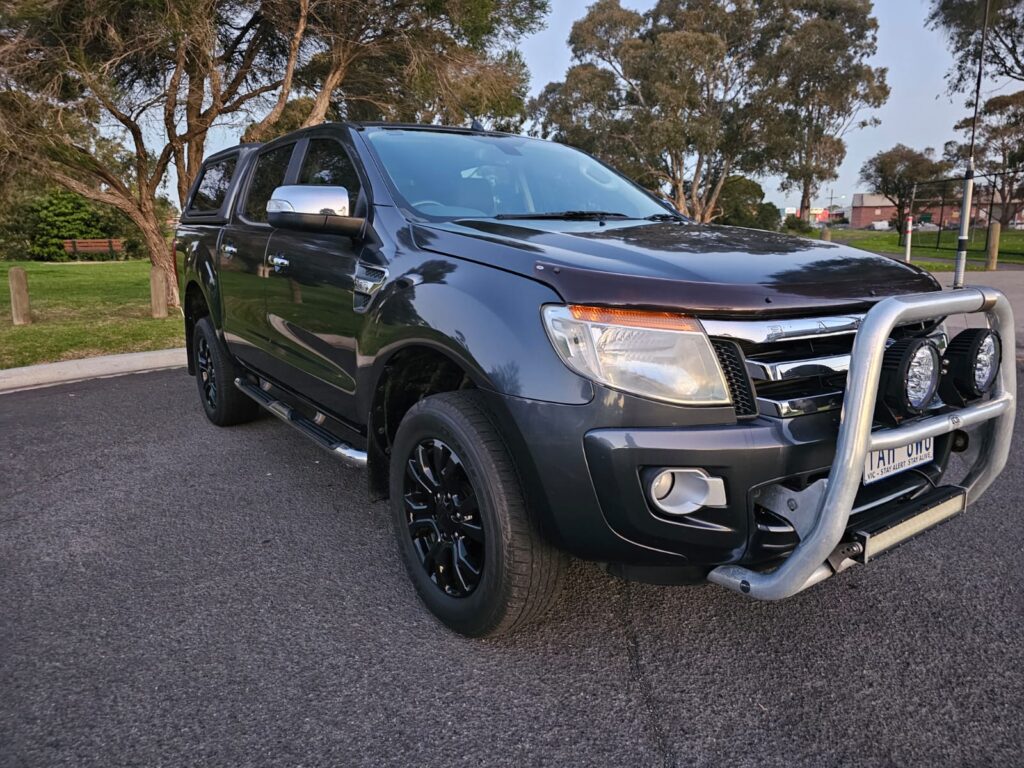 2013 Ford Ranger PX XLT Hi-Rider Utility Double Cab 4dr Man 6sp 4x2 1148kg 3.2DT