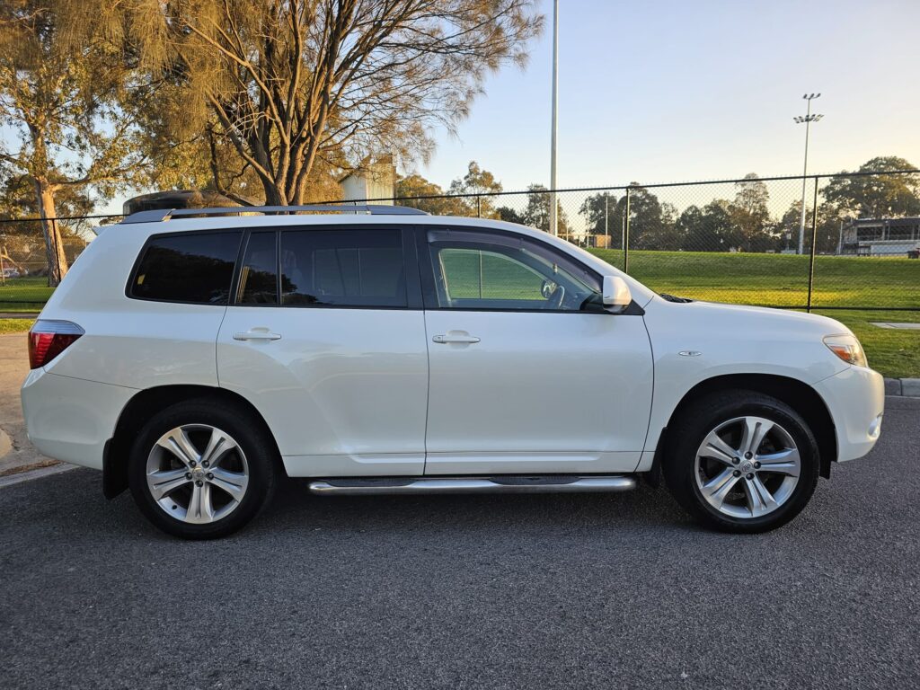 2008 Toyota Kluger GSU45R KX-S Wagon 7st 5dr Spts Auto 5sp AWD 800kg 3.5i