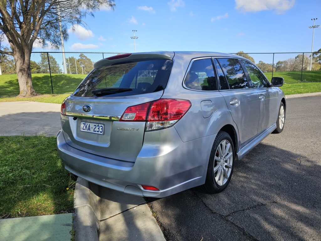 2012 Subaru Liberty B5 MY12 2.5i Wagon 5dr Lineartronic 6sp AWD 2.5i