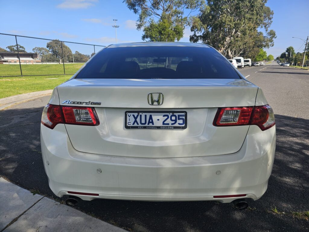 2010 Honda Accord Euro CU MY10 Sedan 4dr Auto 5sp 2.4i