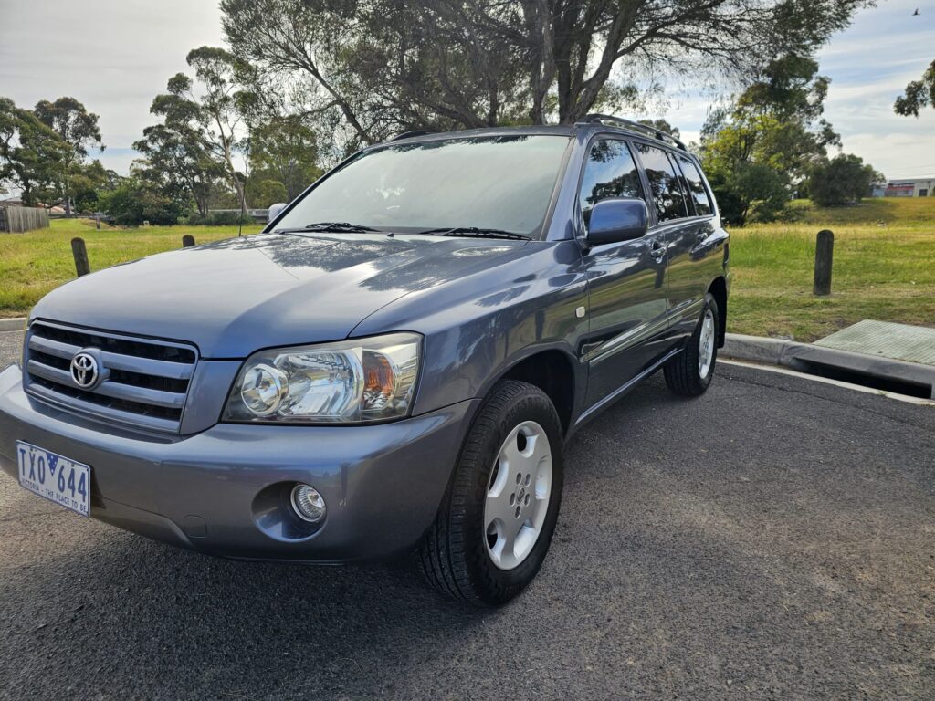 2005 Toyota Kluger MCU28R Grande Wagon 7st 5dr Auto 5sp AWD 375kg 3.3i