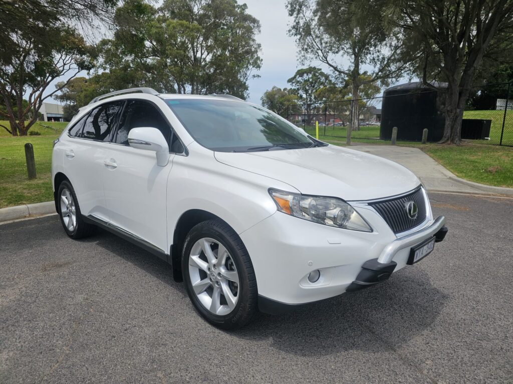 2009 Lexus RX GGL15R RX350 Sports Luxury Wagon 5dr Spts Auto 6sp 4x4 570kg 3.5i