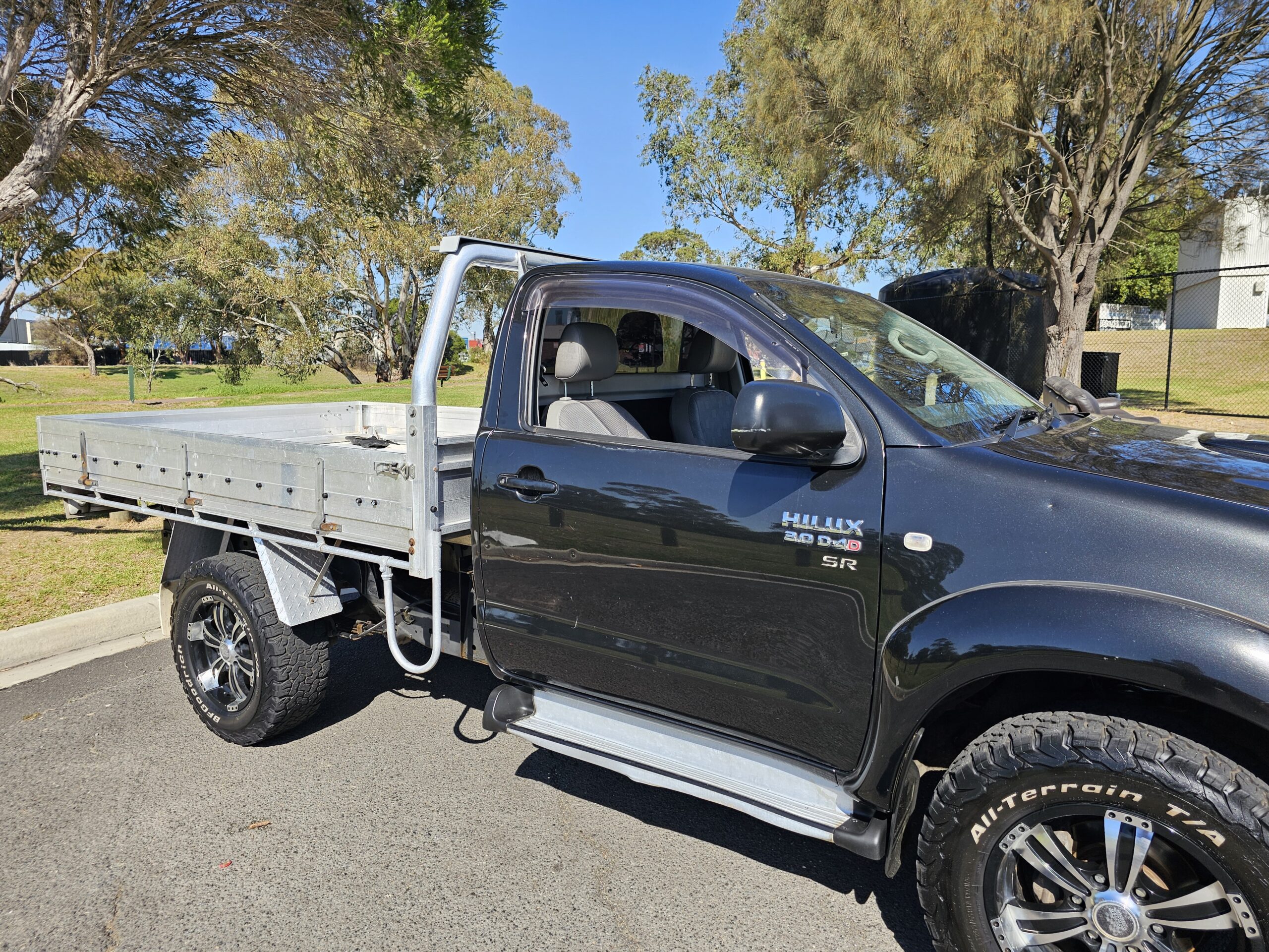 2008 Toyota Hilux KUN26R MY08 SR Cab Chassis Single Cab 2dr Auto 4sp 4× ...