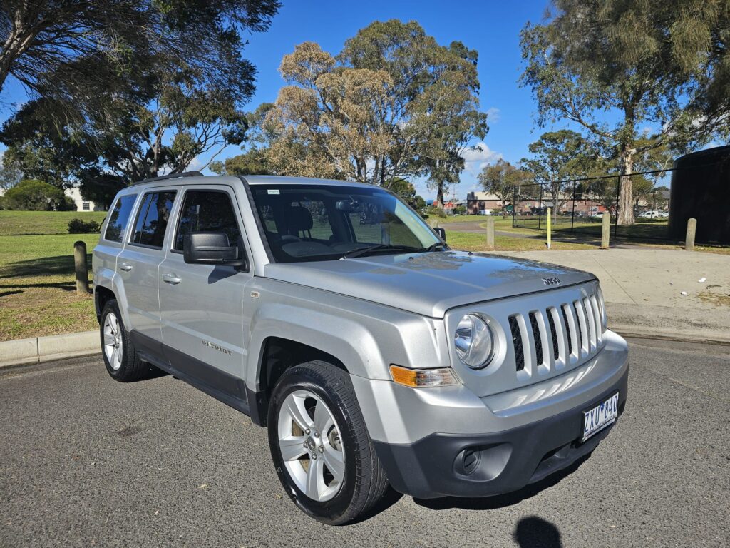 2013 Jeep Patriot MK MY2013 Sport Wagon 5dr CVT Auto Stick 6sp 4x2 485kg 2.0i