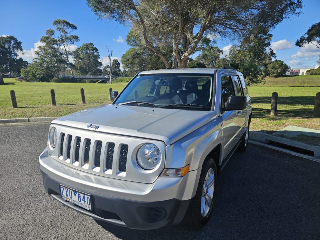 2013 Jeep Patriot MK MY2013 Sport Wagon 5dr CVT Auto Stick 6sp 4x2 485kg 2.0i