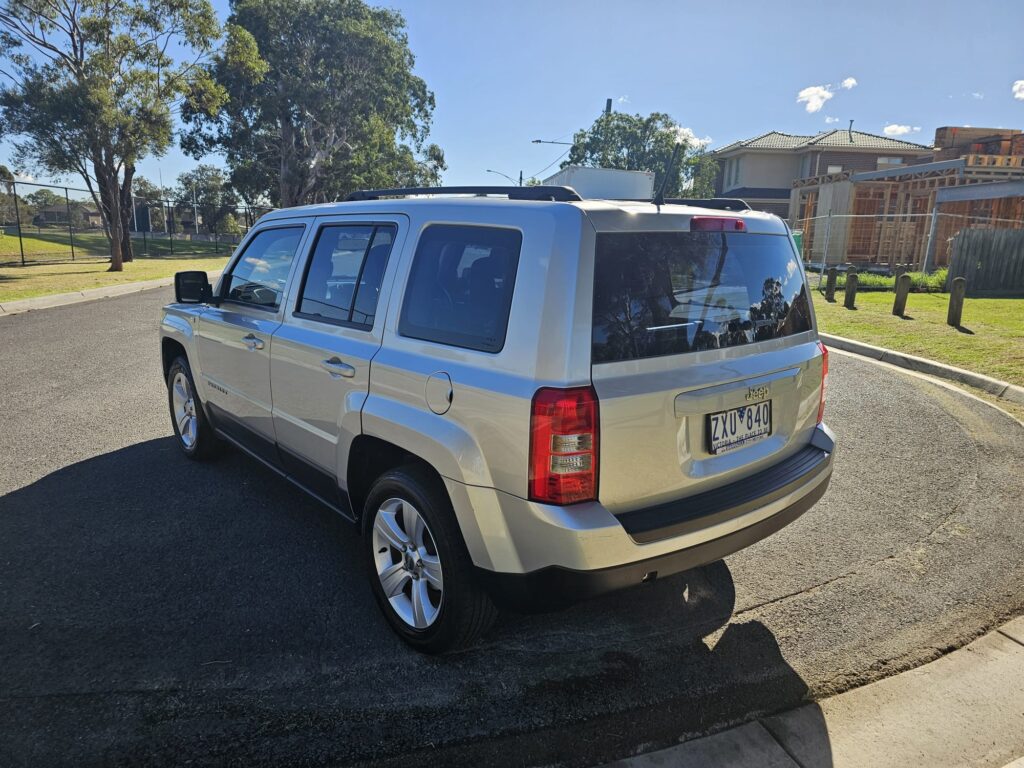 2013 Jeep Patriot MK MY2013 Sport Wagon 5dr CVT Auto Stick 6sp 4x2 485kg 2.0i