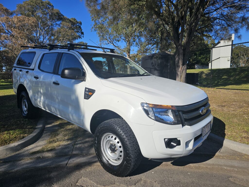 2015 Ford Ranger PX XL Utility Double Cab 4dr Man 6sp 4x4 1166kg 2.2DT