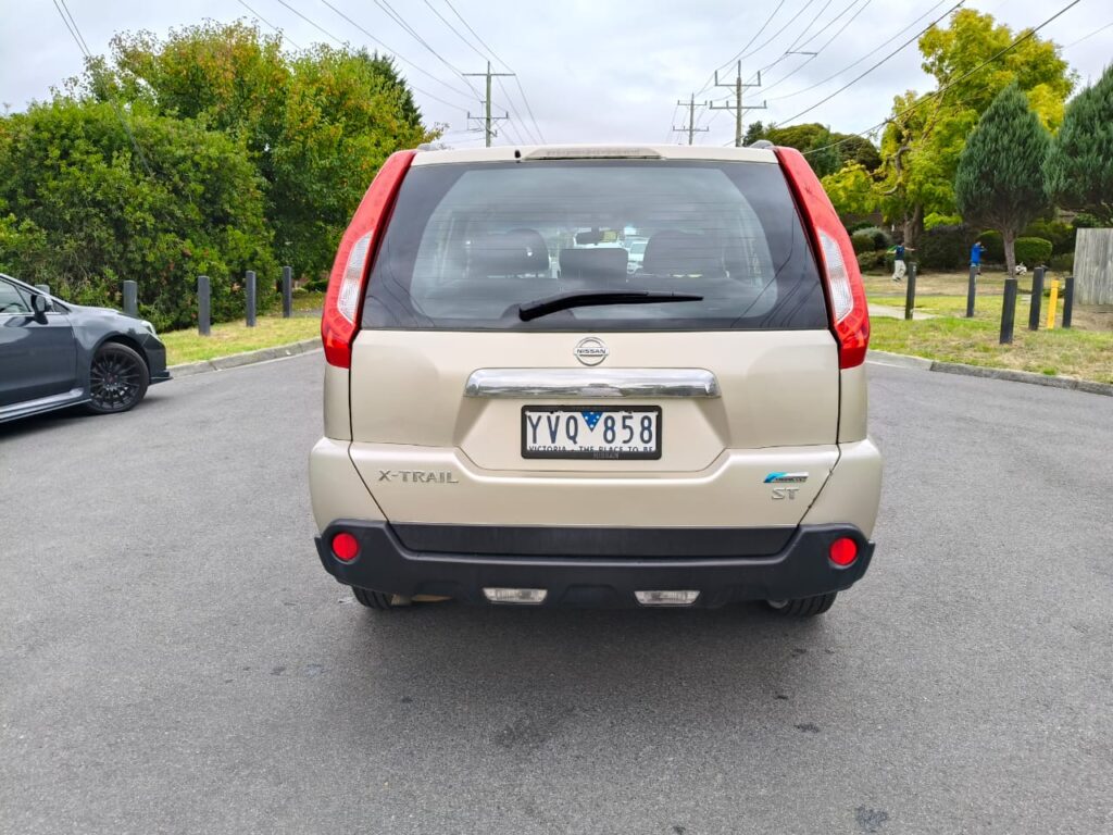 2011 Nissan X-TRAIL T31 Series IV ST Wagon 5dr CVT 1sp 2WD 574kg 2.0i