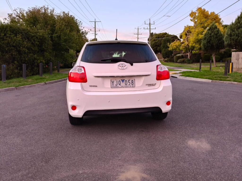 2011 Toyota Corolla ZRE152R MY11 Ascent Hatchback 5dr Auto 4sp 1.8i
