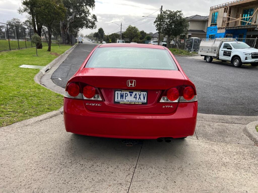 2008 Honda Civic 8th Gen MY08 VTi Sedan 4dr Auto 5sp 1.8i