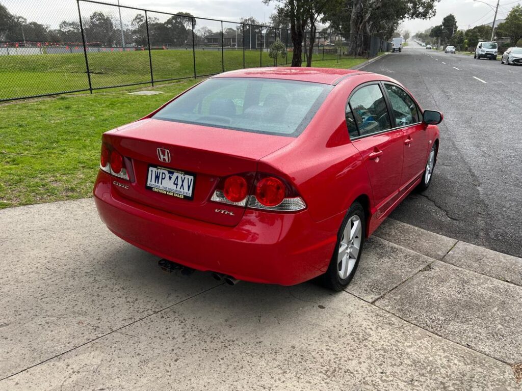 2008 Honda Civic 8th Gen MY08 VTi Sedan 4dr Auto 5sp 1.8i