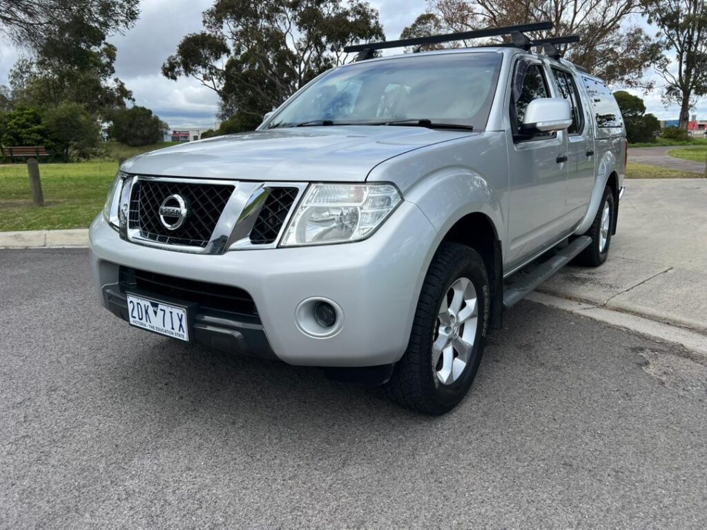 2013 Nissan Navara D40 S6 MY12 ST Utility Dual Cab 4dr Spts Auto 5sp 4x4 788kg 2.5DT P037 | 2DK7IX