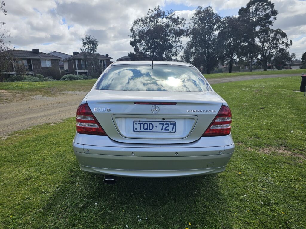 2005 Mercedes-Benz C-Class W203 MY2005 C180 Kompressor Classic Sedan 4dr Auto 5sp