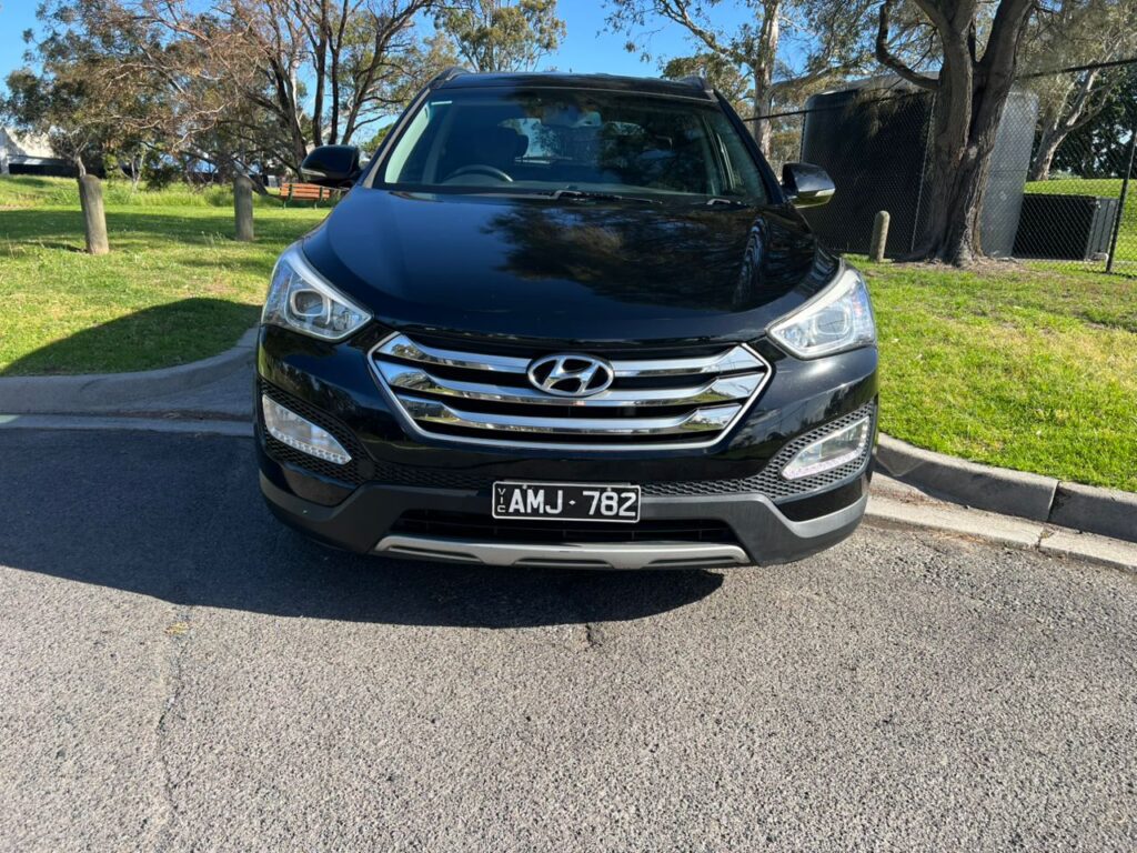 2015 Hyundai Santa Fe DM2 MY15 Elite Wagon 7st 5dr Spts Auto 6sp 4x4 632kg 2.2DT